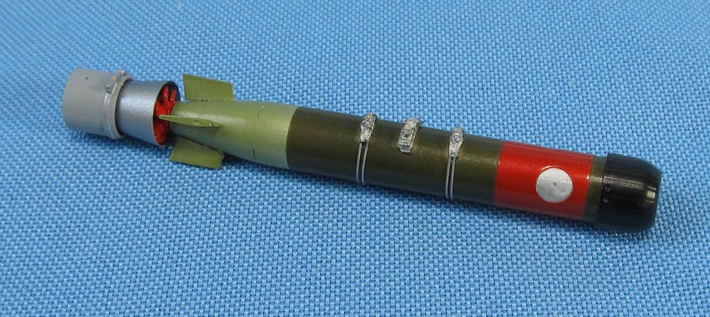 Metallic Details MDMDR4849 Torpedo Mk.54 x2 Aircraft Version 1:48