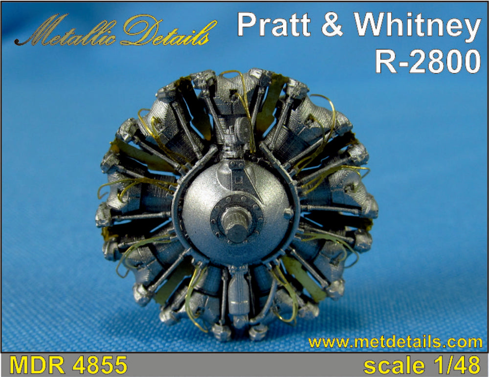 Metallic Details MDMDR4855 Pratt & Whitney R-2800 Engine 1:48