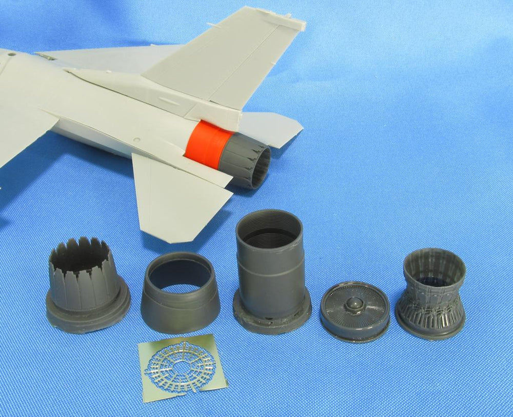 Metallic Details MDMDR4860 1:48 F-16C Jet nozzle for engine F100-PW
