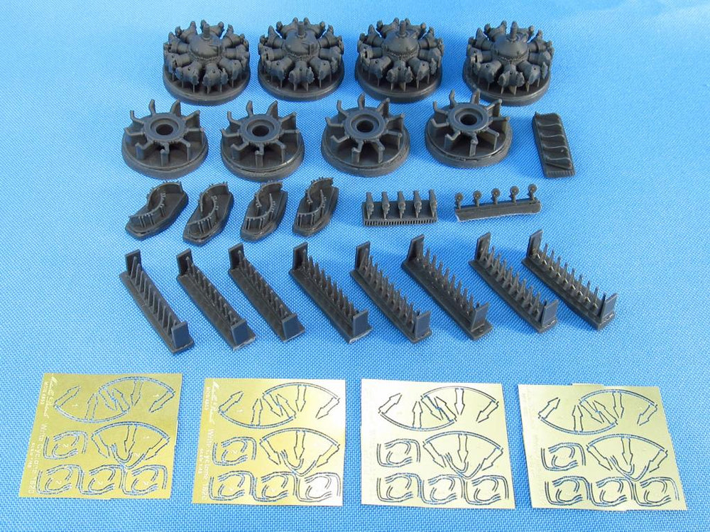 Metallic Details MDMDR4861 1:48 Boeing B-17G Flying Fortress engines