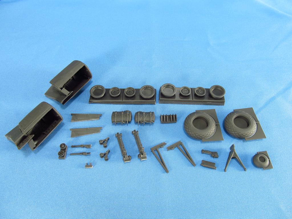 Metallic Details MDMDR4864 1:48 Boeing B-17F/B-17G Flying Fortress wheel wells