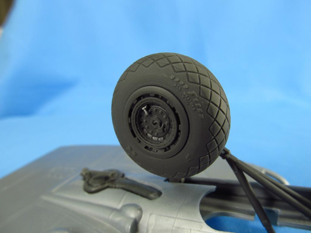 Metallic Details MDMDR4866 B-17F/G Flying Fortress Wheels 1:48