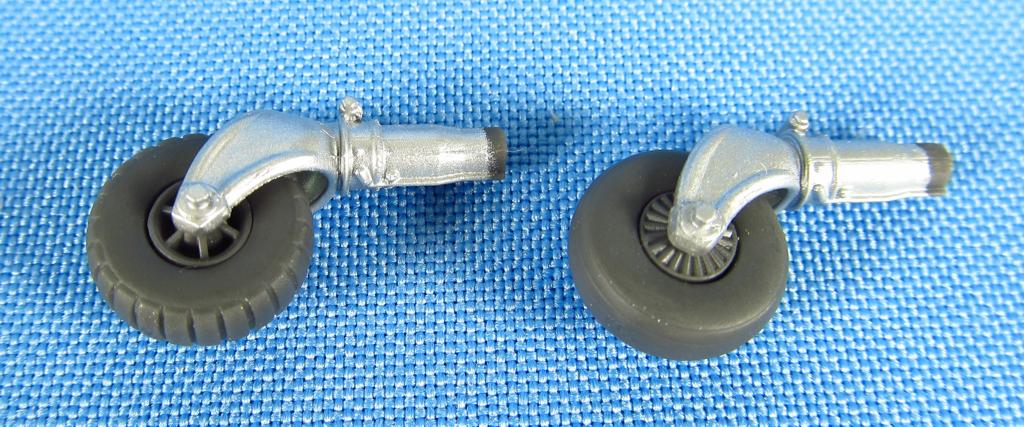 Metallic Details MDMDR4867 1:48 Heinkel He-111 tail wheel/support