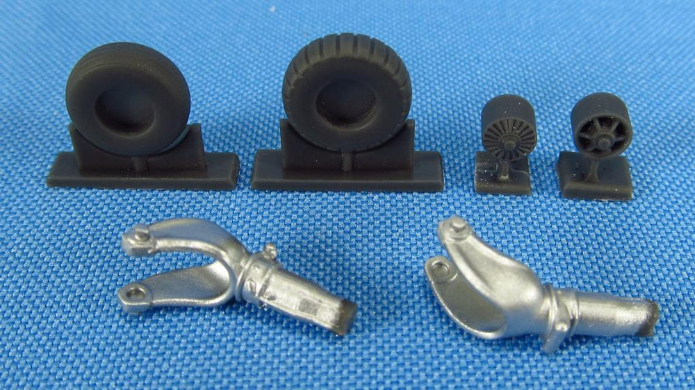 Metallic Details MDMDR4867 1:48 Heinkel He-111 tail wheel/support
