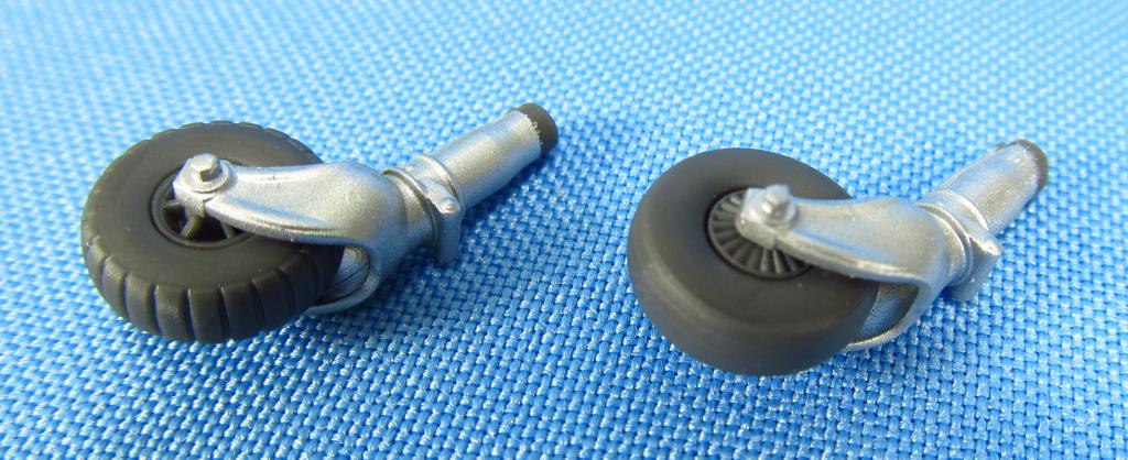 Metallic Details MDMDR4867 1:48 Heinkel He-111 tail wheel/support