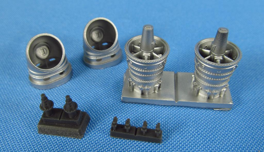 Metallic Details MDMDR4869 1:48 Mil Mi-24V/VP Exhaust pipes