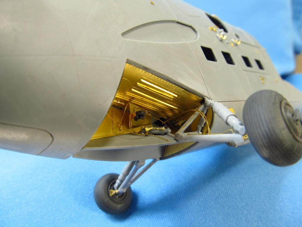 Metallic Details MDMDR4871 1:48 Mil Mi-24V/VP Wheel bays