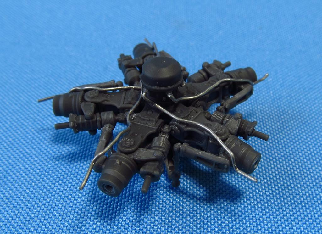 Metallic Details MDMDR4875 1:48 Mil Mi-35M Hind main rotor