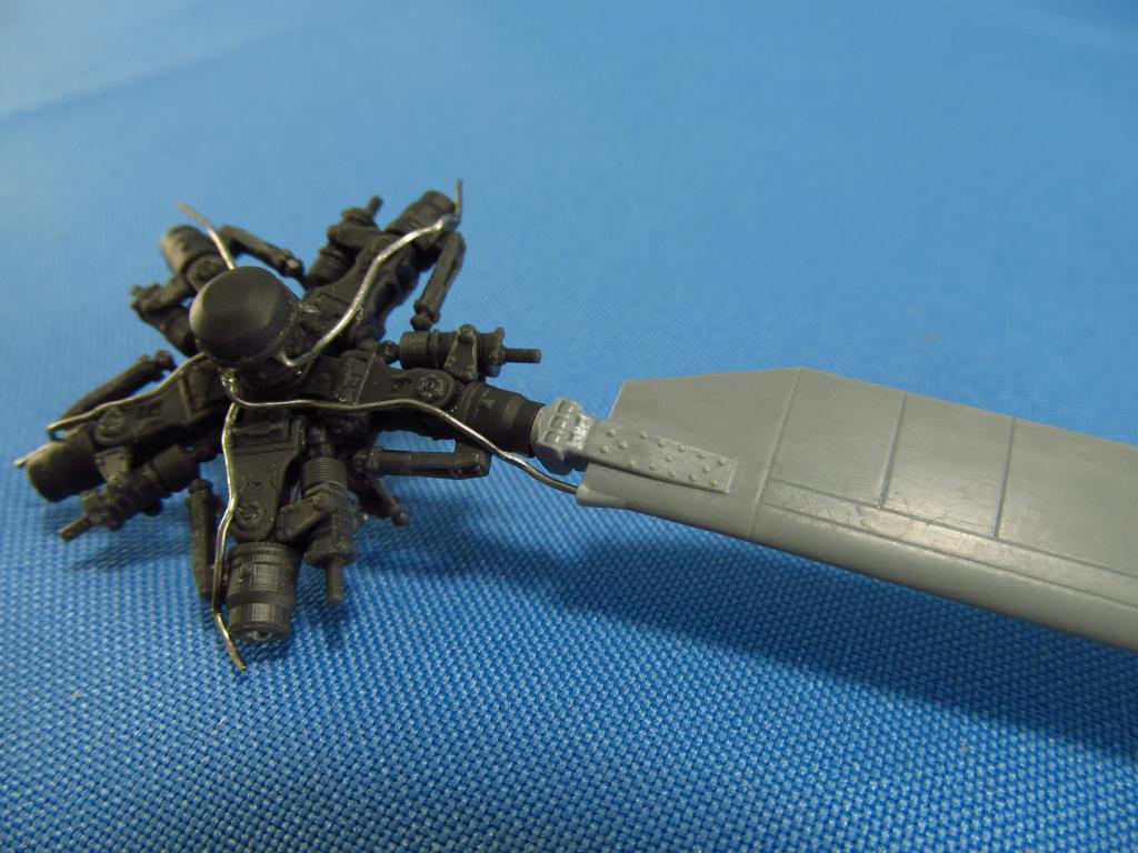 Metallic Details MDMDR4875 1:48 Mil Mi-35M Hind main rotor