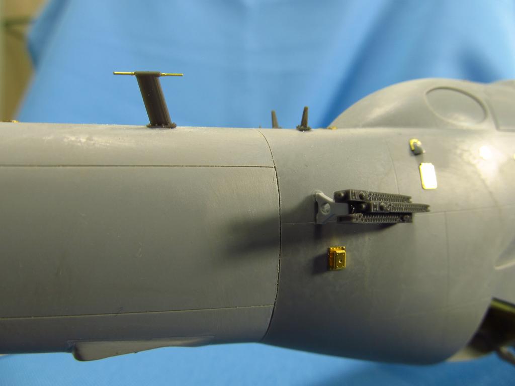 Metallic Details MDMDR4885 1:48 Mil Mi-24V/VP Antennae and sensors