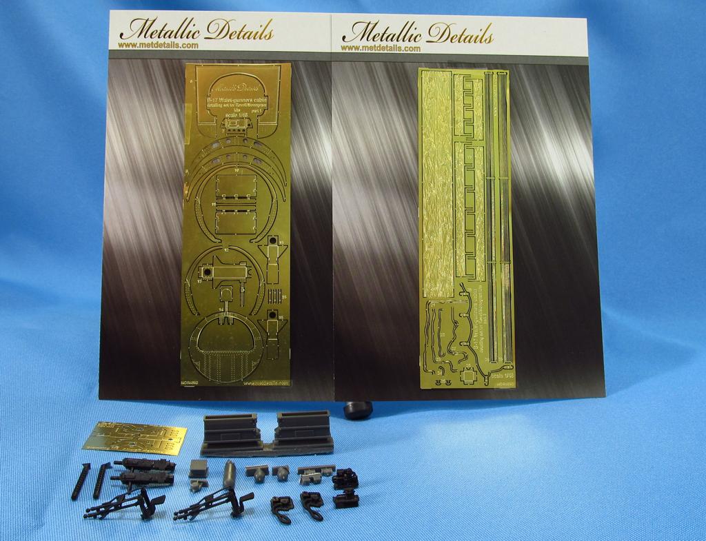 Metallic Details MDMDR4892 1:48 Boeing B-17G Flying Fortress Waist-gunners cabin