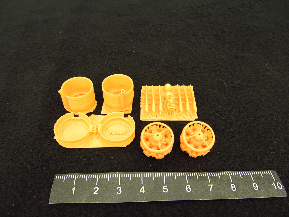 Metallic Details MDMDR72107 1:72 Bristol Beaufort Mk.I/Mk.IC Cowlings and engine