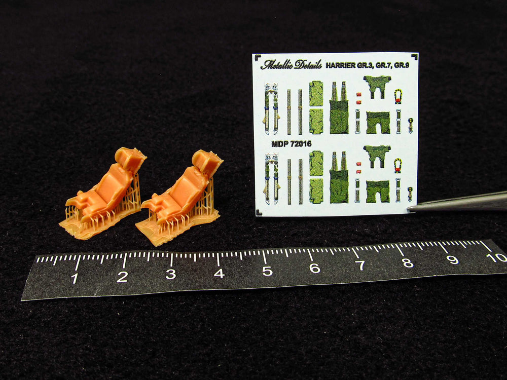 Metallic Details MDMDR72115 Harrier GR.3/7/9 Ejection Seats x2 1:72