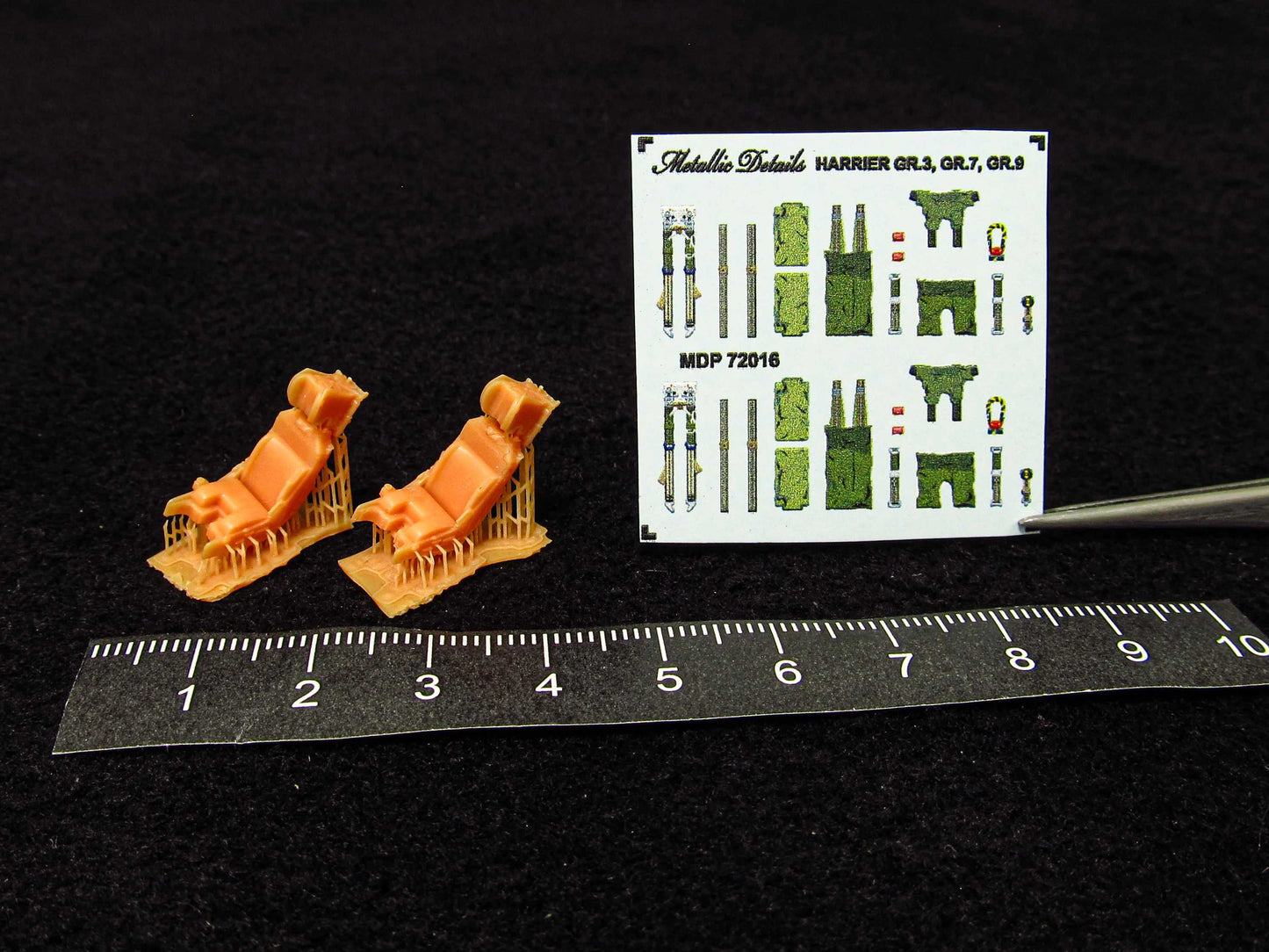 Metallic Details MDMDR72115 Harrier GR.3/7/9 Ejection Seats x2 1:72