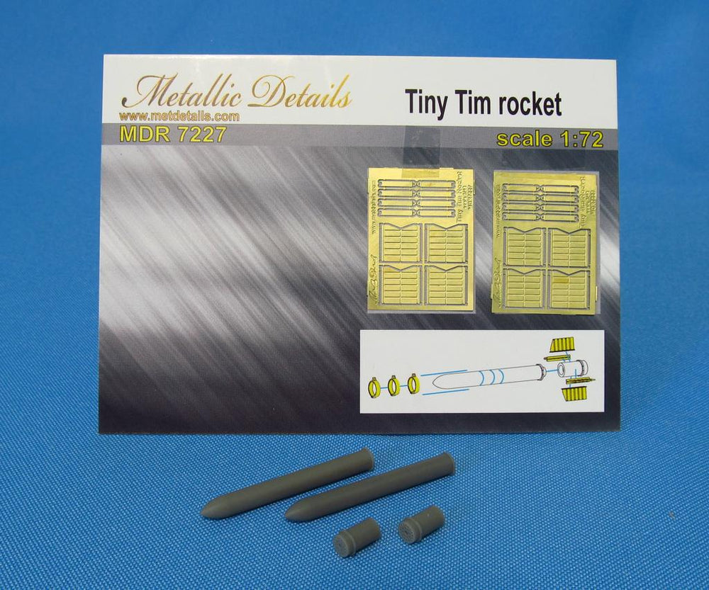Metallic Details MDMDR7227 1:72 Tiny Tim Rocket