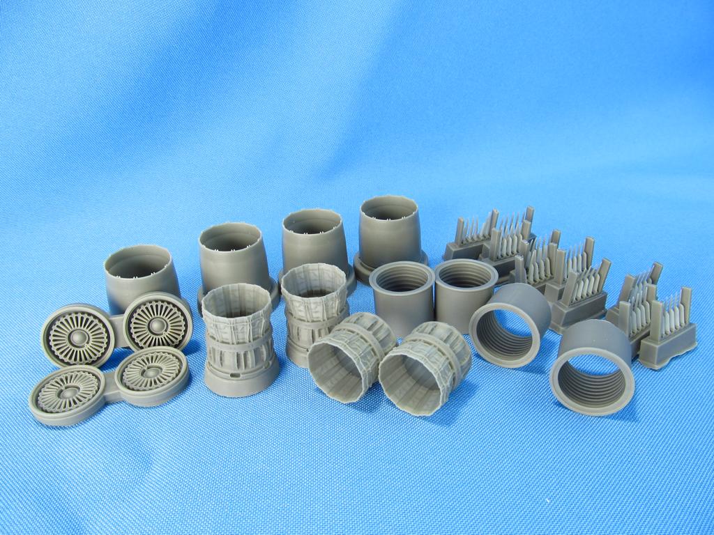 Metallic Details MDMDR7239 1:72 Rockwell B-1B Lancer jet nozzles