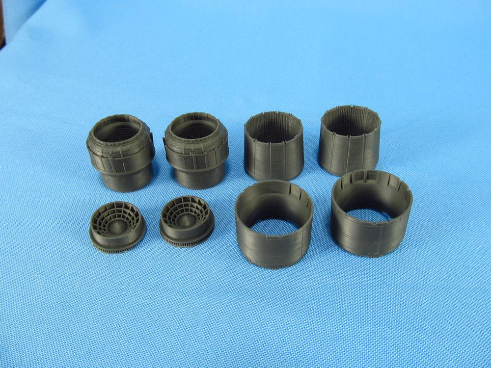 Metallic Details MDMDR7242 1:72 Lockheed SR-71 Blackbird jet nozzles