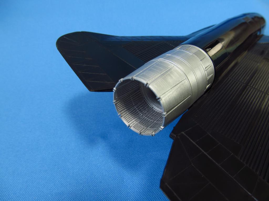 Metallic Details MDMDR7242 1:72 Lockheed SR-71 Blackbird jet nozzles