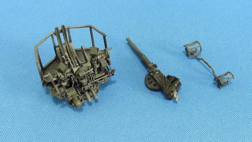 Metallic Details MDMDR7252 1:72 Twin 40 mm Bofors guns
