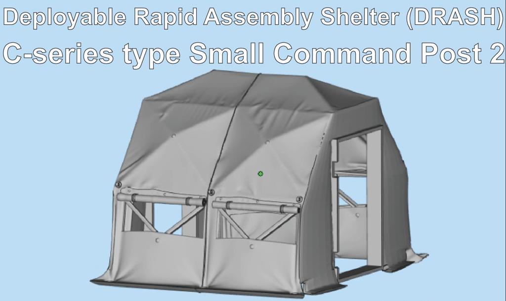 Metallic Details MDMDR7255 1:72 DRASH C-series type Small Command Post 2