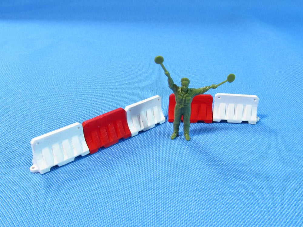 Metallic Details MDMDR7257 1:72 Water filled barriers