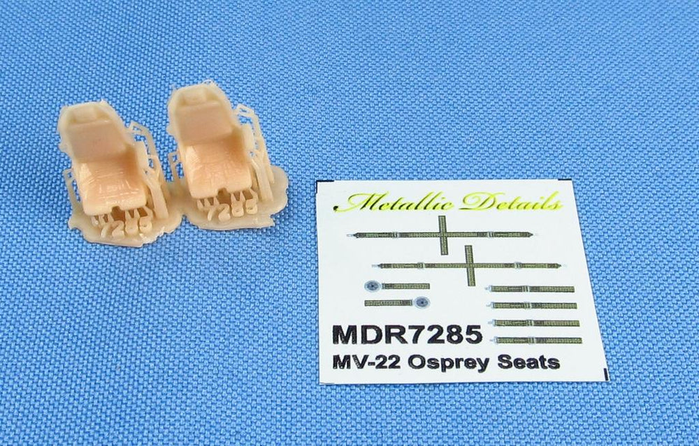 Metallic Details MDMDR7285 1:72 Bell V-22 Osprey Seats