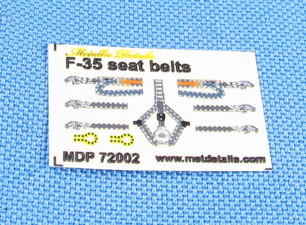 Metallic Details MDMDR7289 1:72 Lockheed-Martin F-35A ejection seat 3d-printed