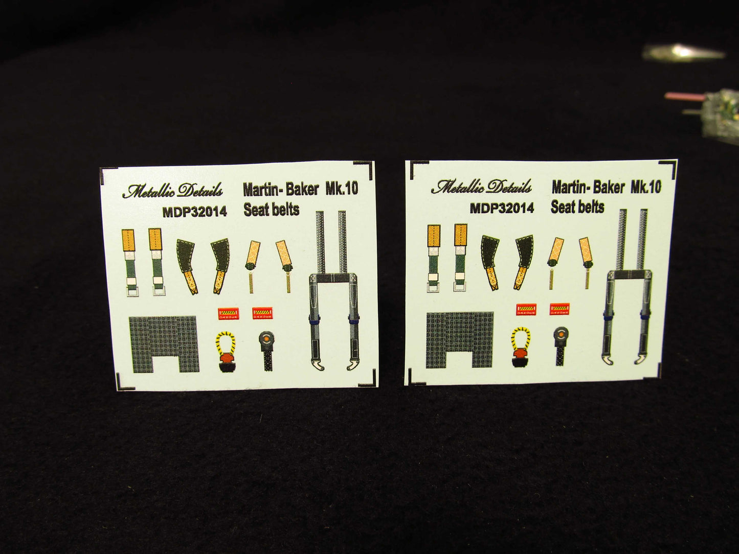 Metallic Details MDP32014 1:32 Martin-Baker Mk.10 seatbelts