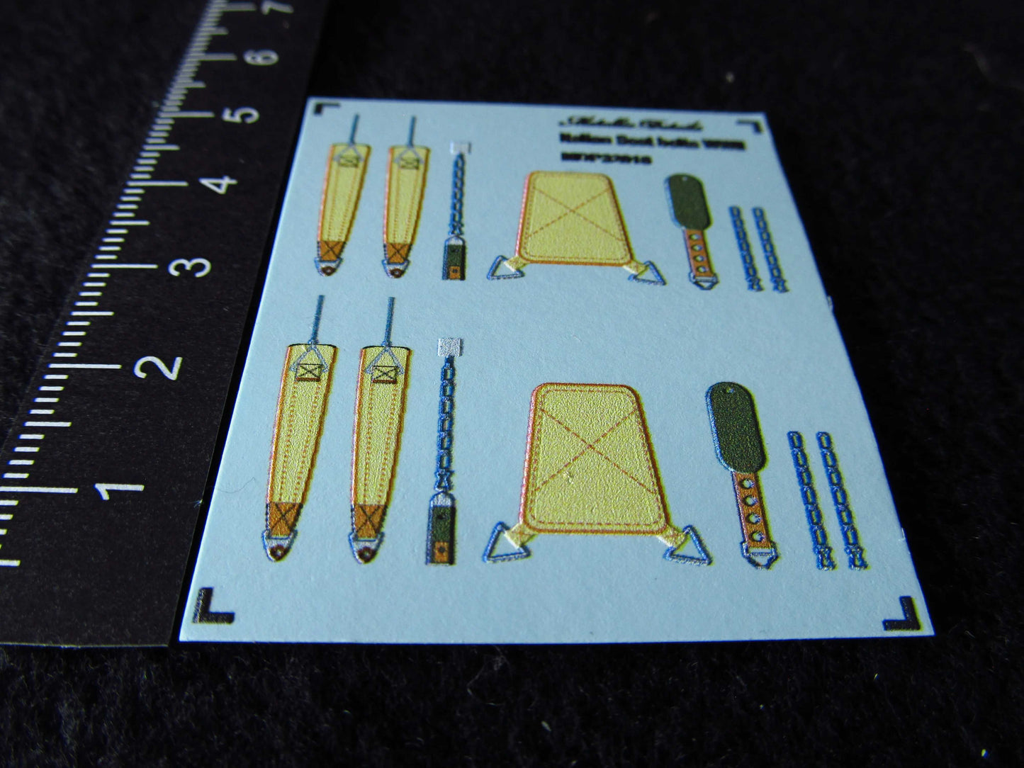 Metallic Details MDP32016 1:32 Italian seatbelts WWII