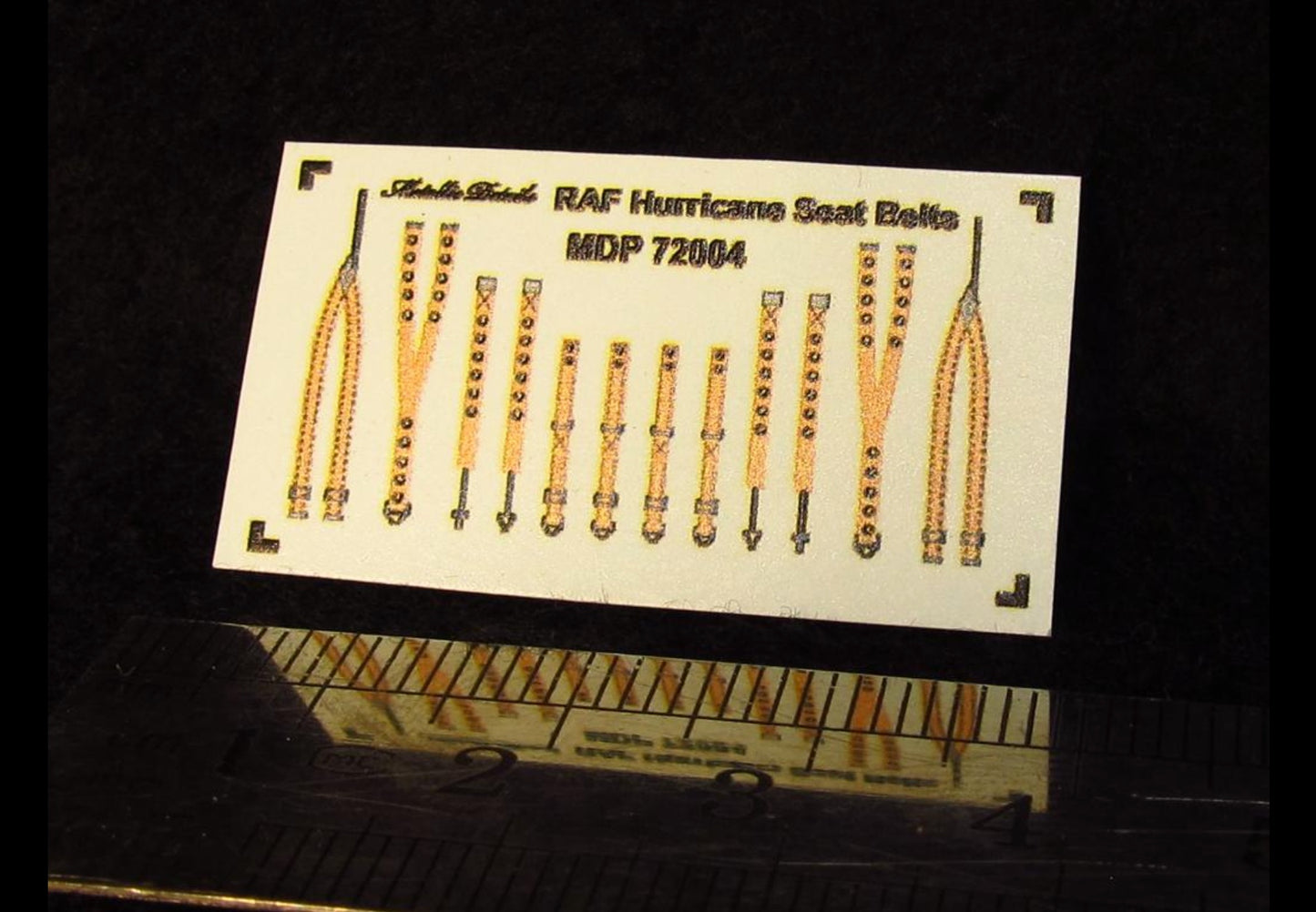 Metallic Details MDP72004 1:72 RAF Hawker Hurricane seatbelts
