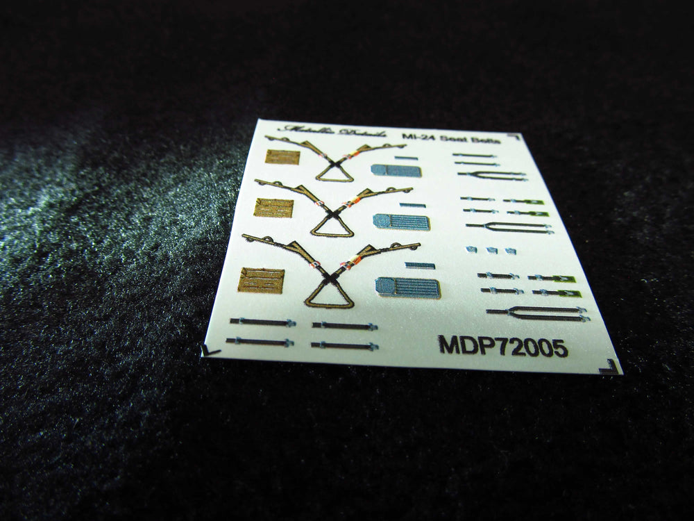 Metallic Details MDP72005 1:72 Mil Mi-24D seatbelts