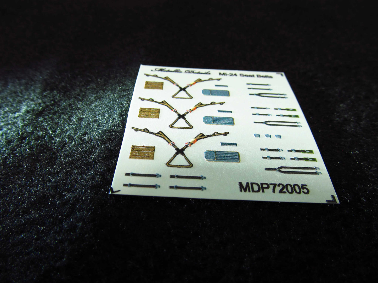 Metallic Details MDP72005 1:72 Mil Mi-24D seatbelts