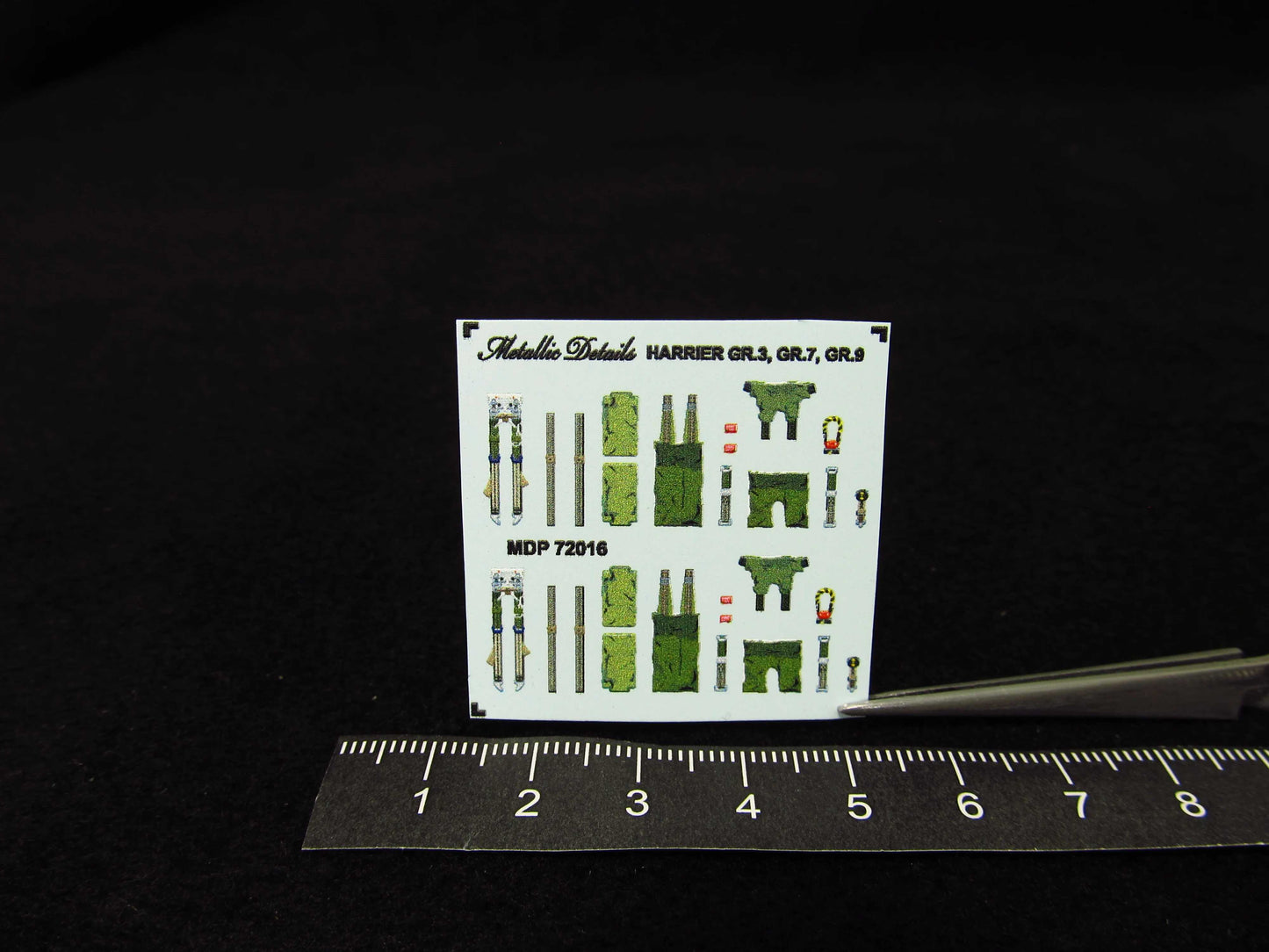 Metallic Details MDP72016 1:72 BAe Harrier GR.3, GR.7, GR.9 seatbelts