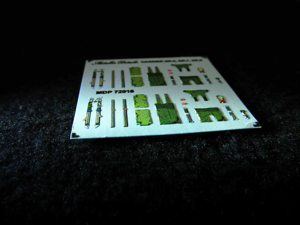 Metallic Details MDP72016 1:72 BAe Harrier GR.3, GR.7, GR.9 seatbelts