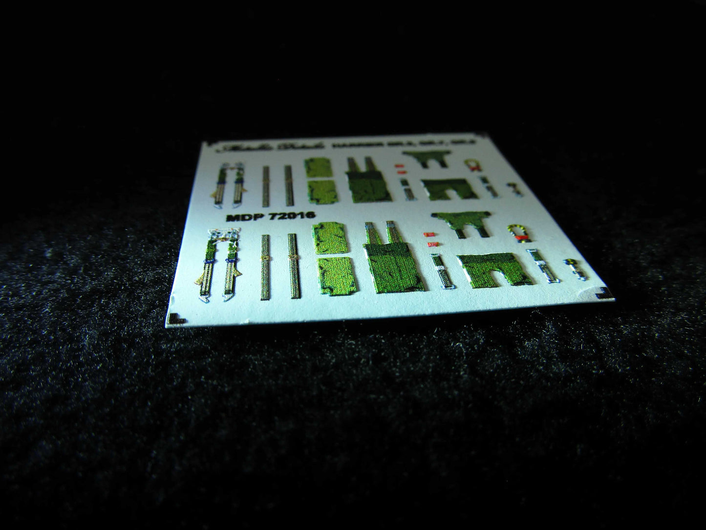 Metallic Details MDP72016 1:72 BAe Harrier GR.3, GR.7, GR.9 seatbelts