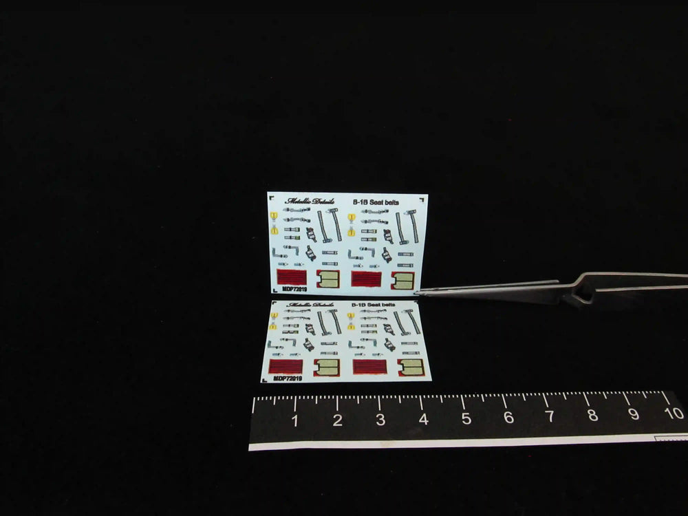 Metallic Details MDP72019 1:72 Rockwell B-1B Lancer seat belts