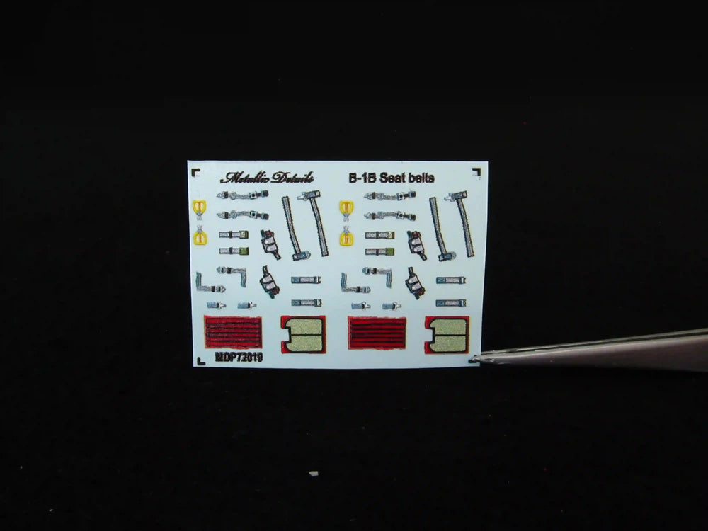 Metallic Details MDP72019 1:72 Rockwell B-1B Lancer seat belts