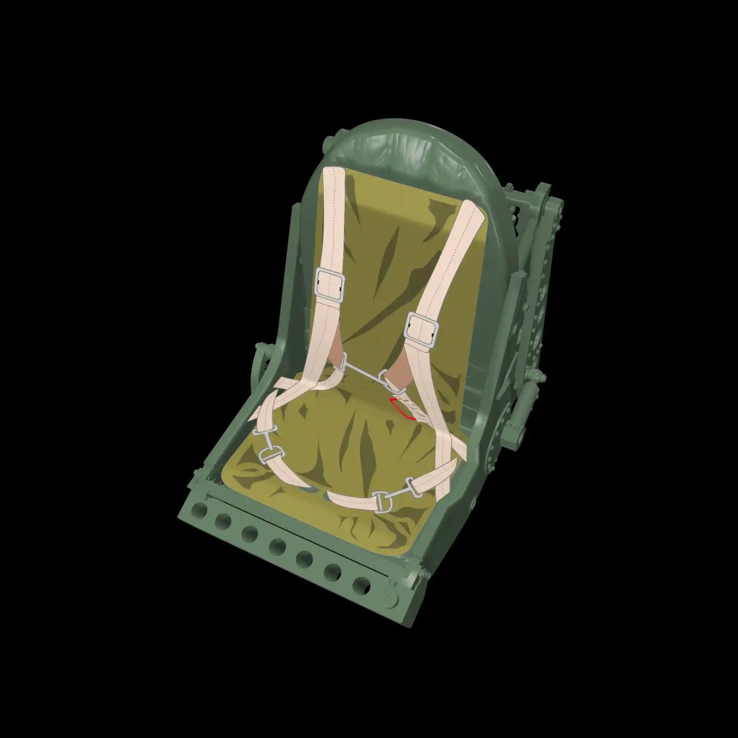 Metallic Details MDP72025 1:72 RAF and USAF Aircrew Parachutes