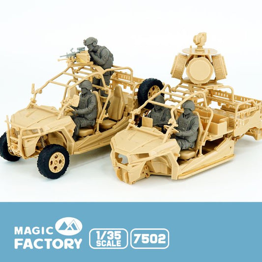 Magic Factory MF7502 1:35 MRZR D4 Ultralight Crew Set