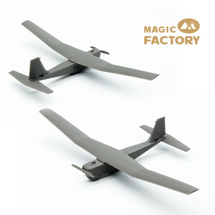 Magic Factory MF7503 Armed Robot Dog & RQ-20 Drone UAV 1:35