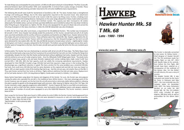 Matterhorn Circle MHN72020 1:72 Hawker Hunter Mk.58 / T Mk.68 late [F.8]