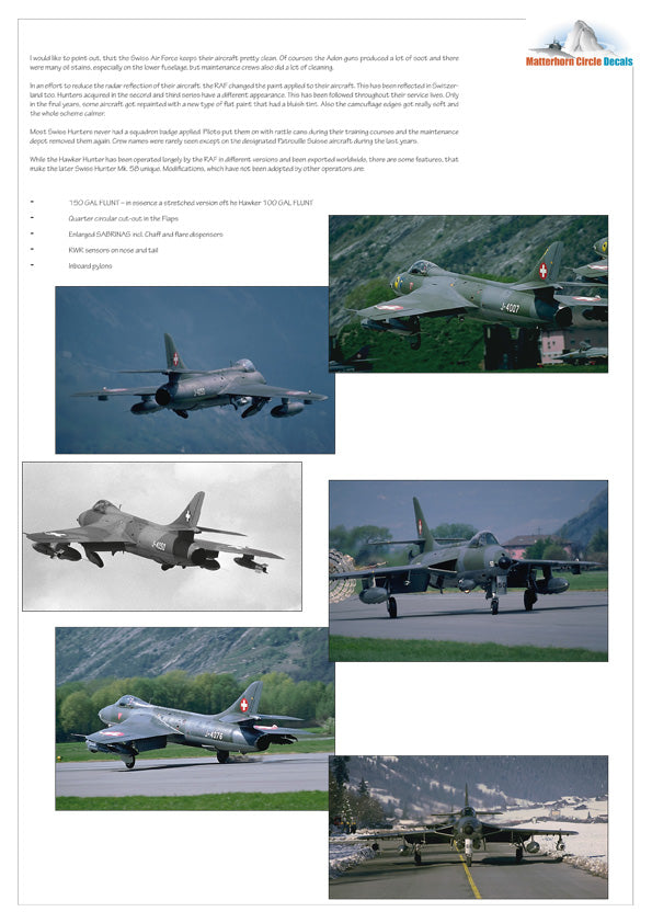 Matterhorn Circle MHN72020 1:72 Hawker Hunter Mk.58 / T Mk.68 late [F.8]