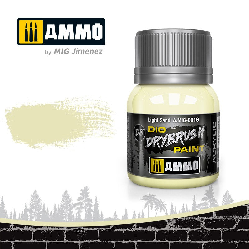 Ammo by MIG Drybrush Light Sand For Model Kits MIG 0616