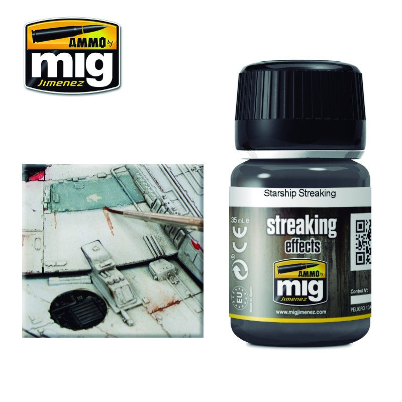 Ammo by MIG Starship Streaking Effect For Model Kits MIG 1209