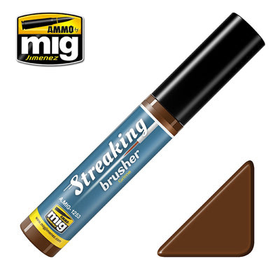 Ammo by MIG Grime Streaking Brusher For Model Kits MIG 1253