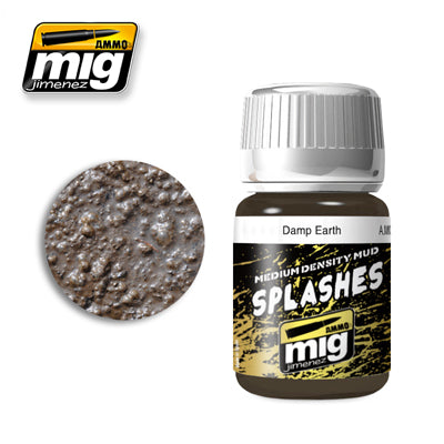 Ammo by MIG Damp Earth Splashes For Model Kits MIG 1754