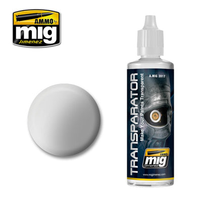 Ammo by MIG Transparator 60ml For Model Kits MIG 2017