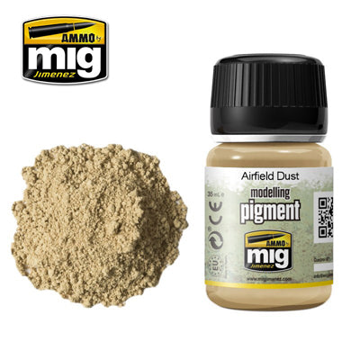 Ammo by MIG Airfield Dust Pigment For Model Kits MIG 3011