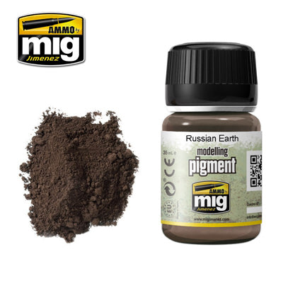 Ammo by MIG Russian Earth Pigment For Model Kits MIG 3014