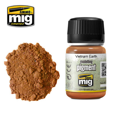 Ammo by MIG Vietnam Earth Pigment For Model Kits MIG 3022